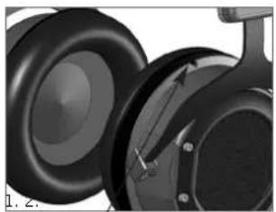 BEYERDYNAMIC Custom Game - Changer les coussinets - 1
