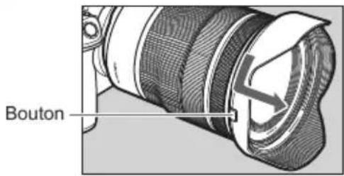 CANON RF 1535mm F2.8 L IS USM - Installation du parasoleil - 1