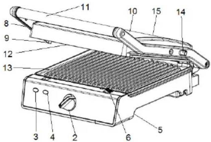 GIRMI BS41 - UTILIZZO COME GRIGLIA a PRESSIONE - 1