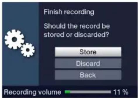 TECHNISAT Technistar S6 - Manually end recording - 1