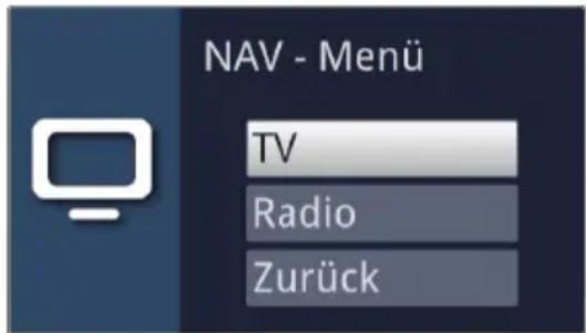 TECHNISAT Technistar S6 - Switching between TV/Radio - 1