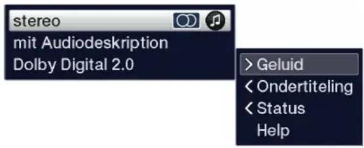 TECHNISAT Technistar S6 - Andere taal/geluidsoptie kiezen - 3