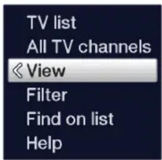 TECHNISAT Technistar S6 - Option selection - 1