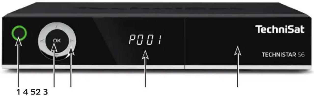 TECHNISAT Technistar S6 - Partie frontale - 1