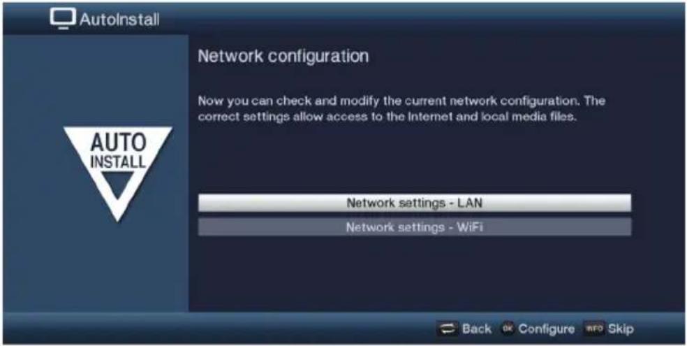 TECHNISAT Technistar S6 - Network configuration - 2