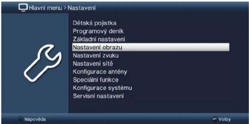 TECHNISAT Technistar S6 - Vyvolání hlavního menu a navigace v menu - 4