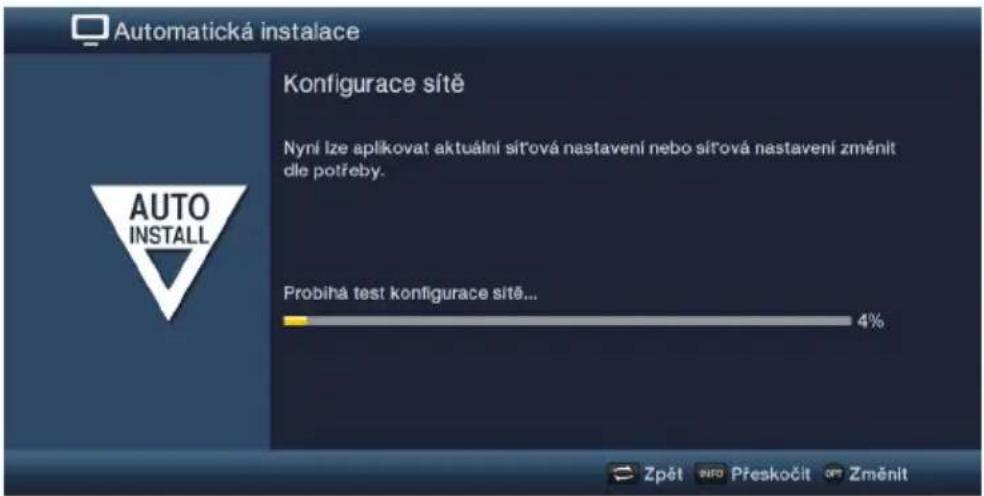 TECHNISAT Technistar S6 - Konfigurace site - 1