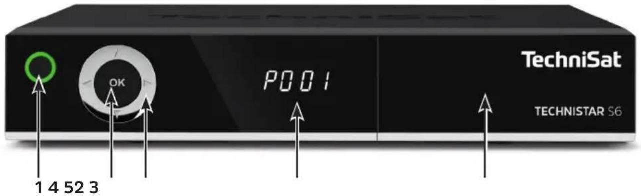 TECHNISAT Technistar S6 - Celní panel - 1
