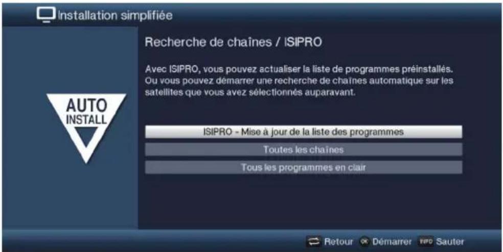 TECHNISAT Technistar S6 - Recherche de chaînes - 1