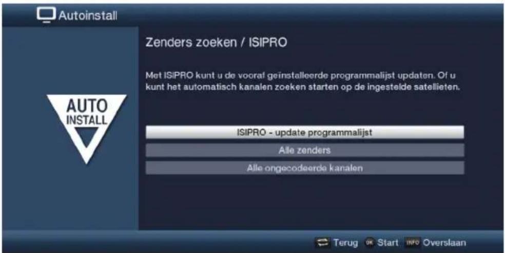 TECHNISAT Technistar S6 - Zenders zoeken - 1