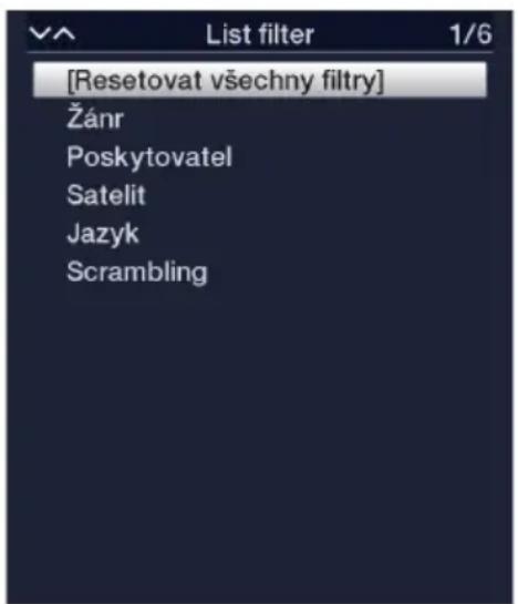 TECHNISAT Technistar S6 - Filtr - 1