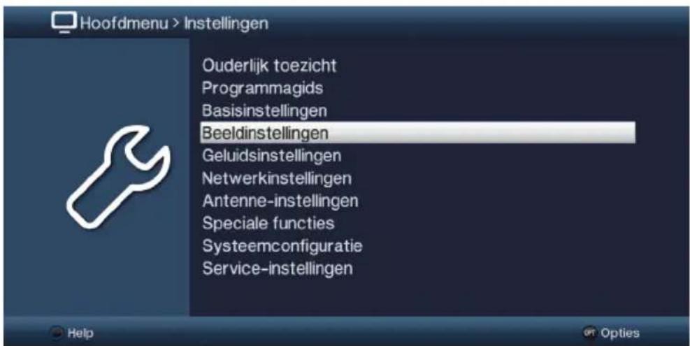 TECHNISAT Technistar S6 - Het hoofdmenu opvragen en door de menu's navigeren - 4