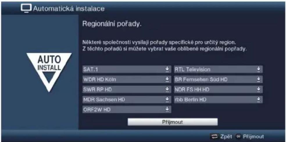 TECHNISAT Technistar S6 - Regionálni programy - 1