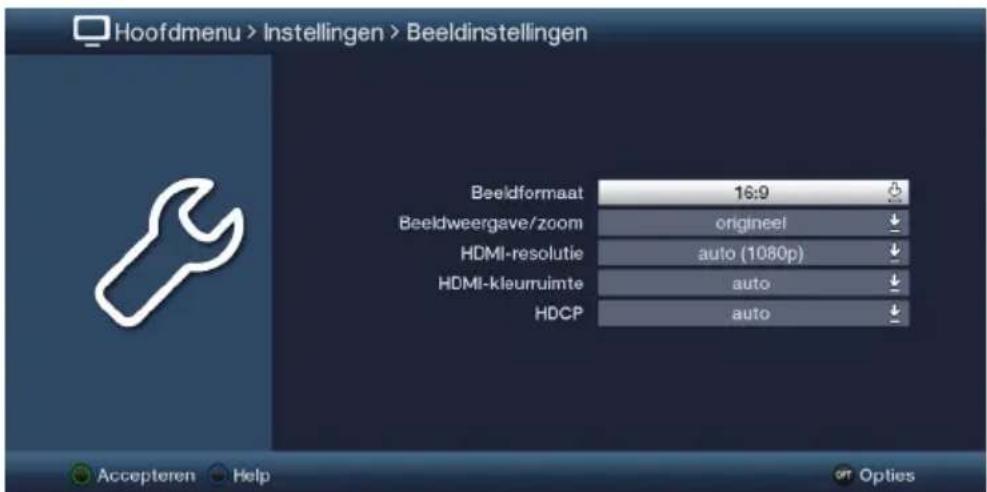 TECHNISAT Technistar S6 - Het hoofdmenu opvragen en door de menu's navigeren - 5