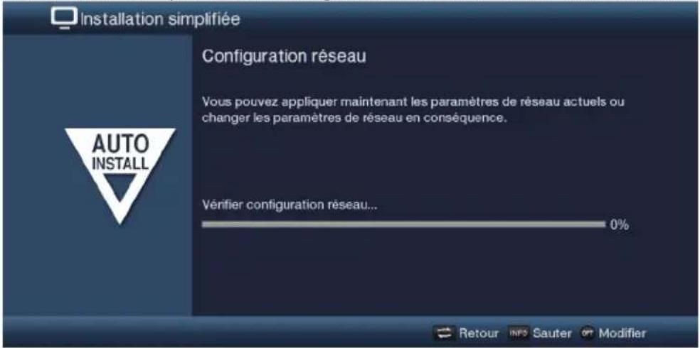 TECHNISAT Technistar S6 - Configuration du réseau - 1