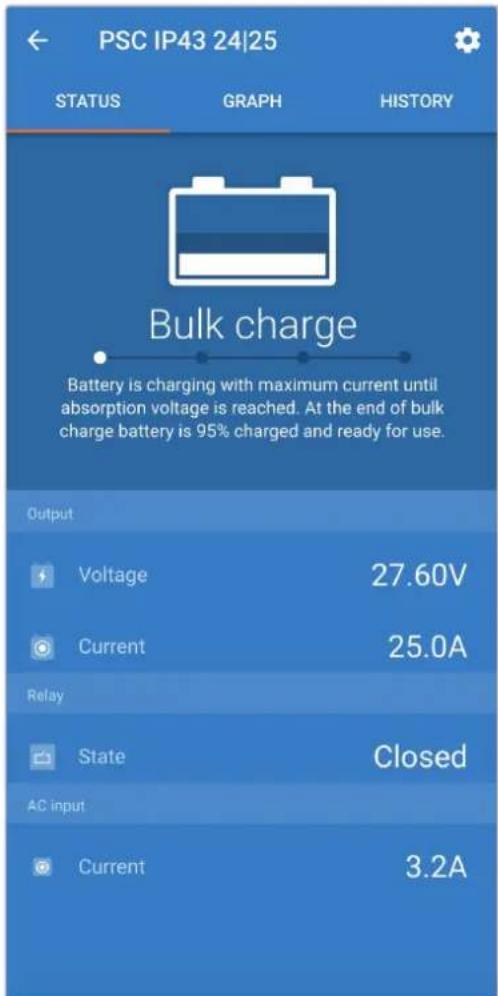 VICTRON ENERGY Phoenix Smart IP43 - Écran de statut - 1