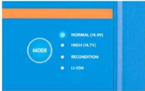 VICTRON ENERGY Phoenix Smart IP43 - Utilisation du bouton MODE - 1