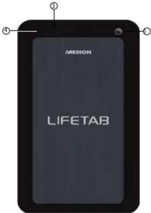MEDION LifeTab E7316 (MD98282) - Face arrêté - 1