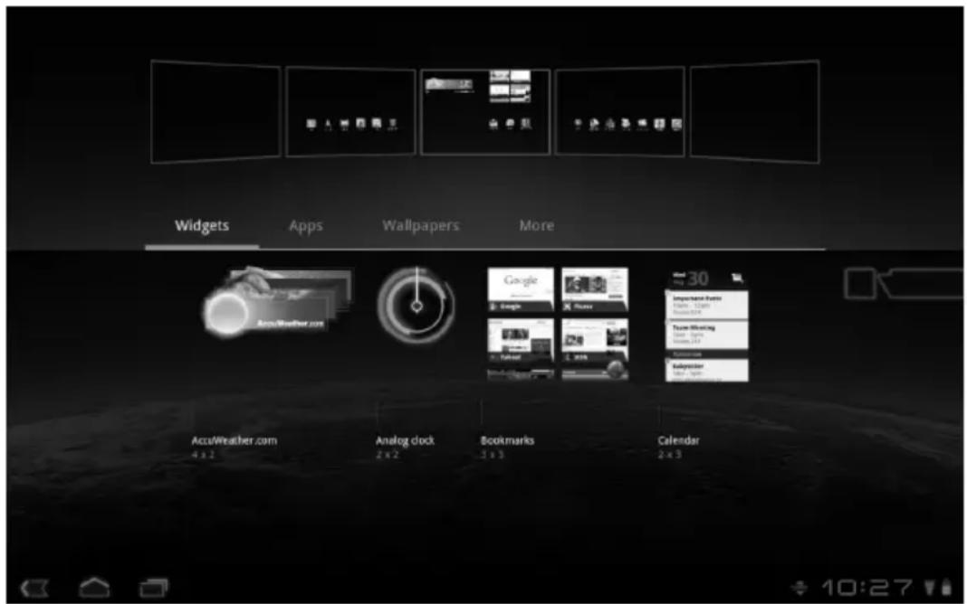 MEDION LifeTab P9514 - Switching Home Screens - 1