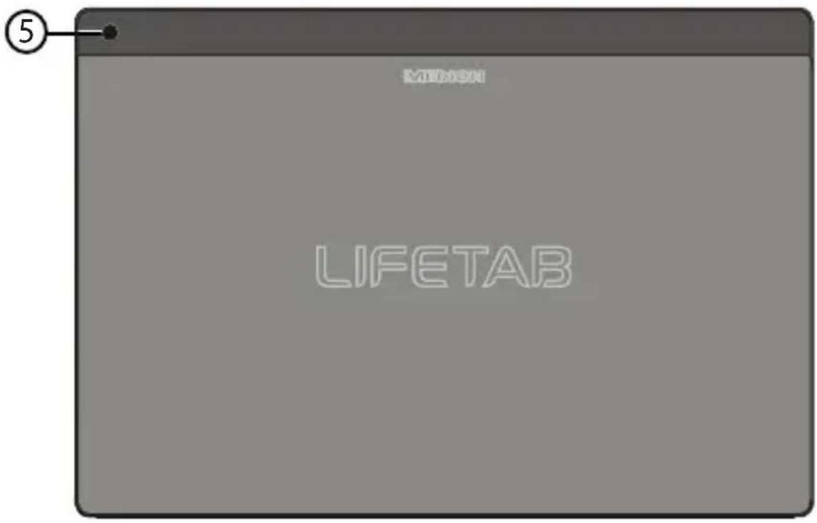 MEDION LifeTab S1034x - Face arrêté - 1