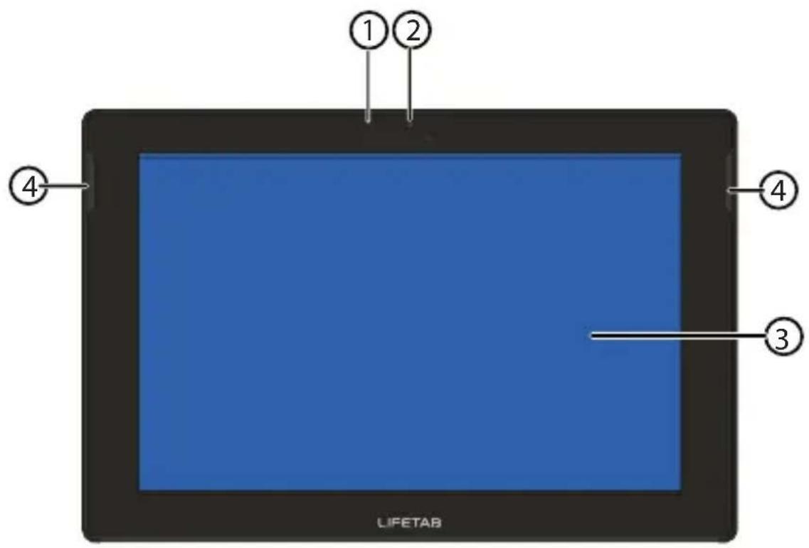 MEDION LifeTab S1033x - 4.1.Faceavant - 1