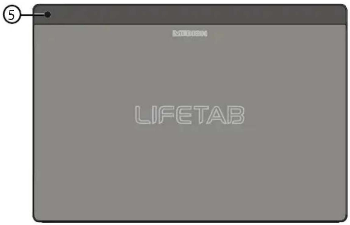 MEDION LifeTab S1033x - Face arrière - 1