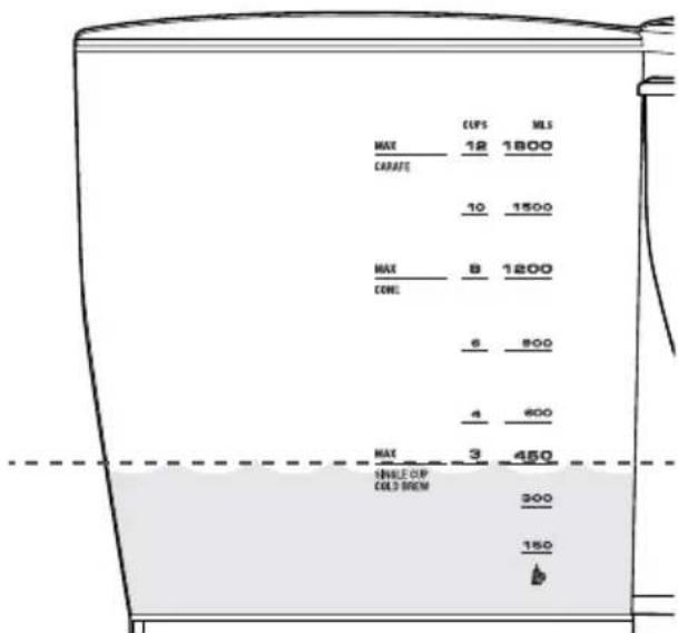 SAGE Precision Brewer Thermal BDC450 - SINGLE CUP: PREPARAR MENOS DE 450 MLS - 1