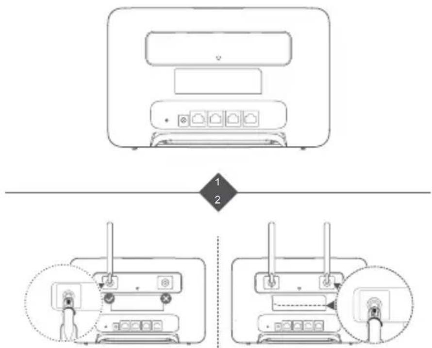 HUAWEI B535232 - Installation d'antennes externes - 2
