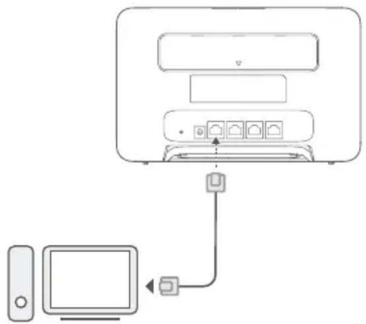 HUAWEI B535232 - Collegare un computer - 1