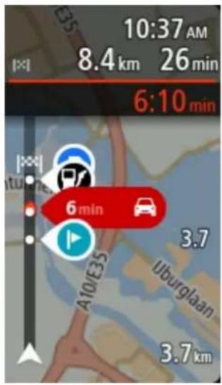 TOMTOM GO Premium 5 - Barre de parcours - 1
