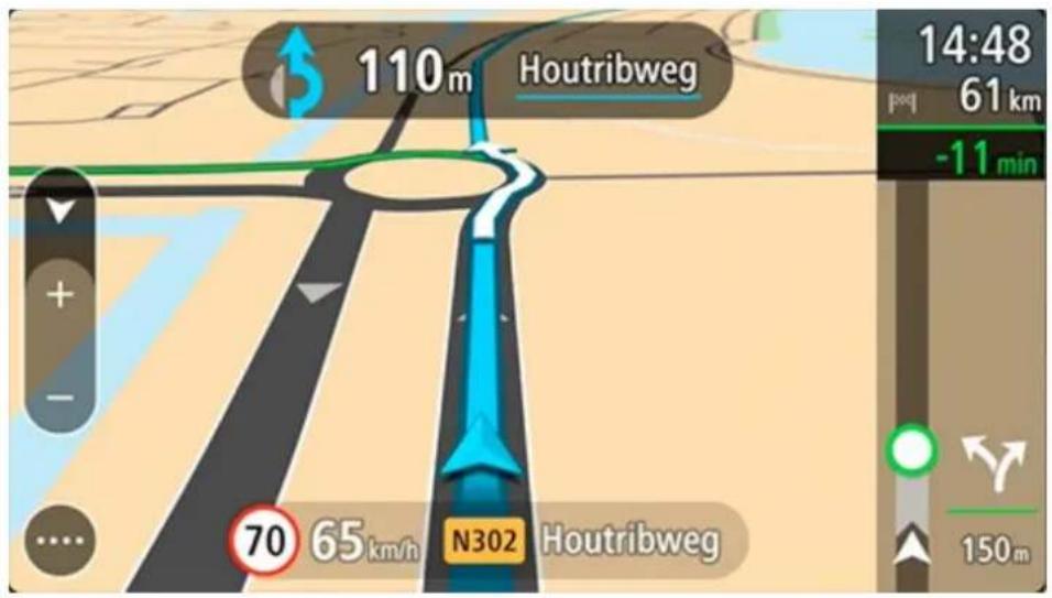 TOMTOM GO Premium 5 - Selectionner un parcours plus rapide - 1