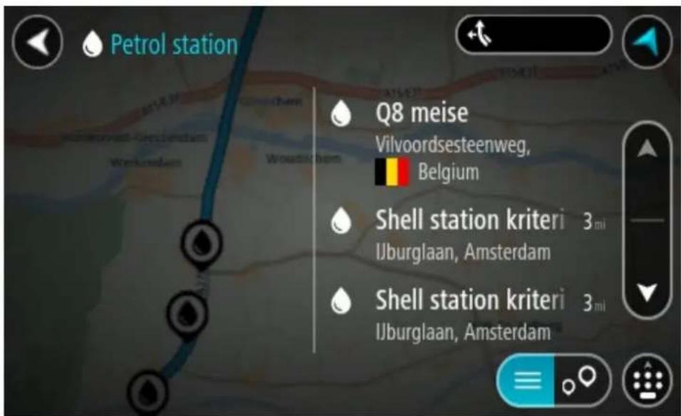 TOMTOM GO Premium 5 - Trouver une station-service - 5
