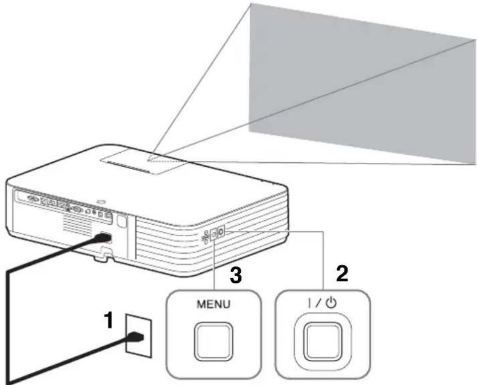 SONY VPLPWZ10 - Bb6opЯ3bika MeHIO - 1