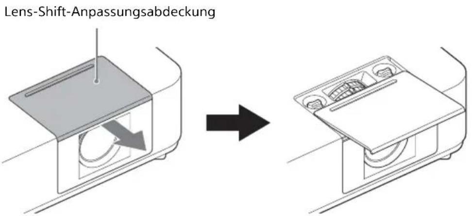 SONY VPLPWZ10 - Einstellen von Fokus, Große und Position des projizierten Bildes - 1