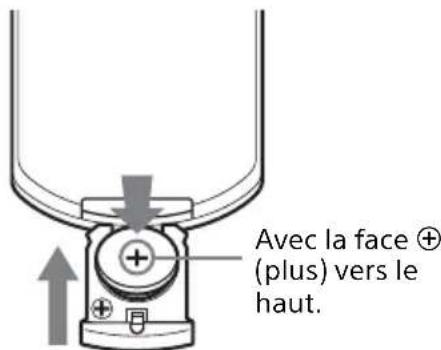 SONY VPLPWZ10 - Mise en place des piles - 2