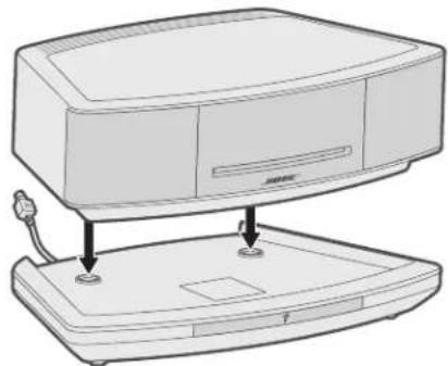 BOSE Wave SoundTouch Pedestal - Podłuczanie systemu do podstawy - 1