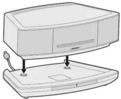 BOSE Wave SoundTouch Pedestal - Järkestelmän yhdistäminen jalustaan - 1