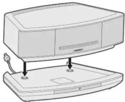 BOSE Wave SoundTouch Pedestal - Koble systemet til sukkelen - 1