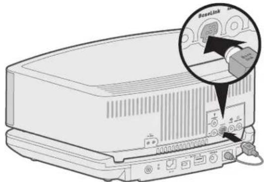 BOSE Wave SoundTouch Pedestal - Collegamento del systemaa alla base - 2