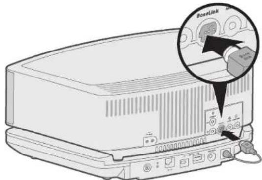 BOSE Wave SoundTouch Pedestal - Ansluta systemet till hällaren - 2