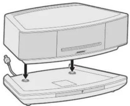 BOSE Wave SoundTouch Pedestal - Conecte o sistema ao pedestal - 1