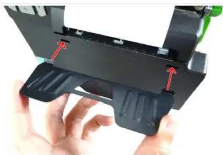 TSC MB240T - Chargement du consommable sans doublure (en option) - 7