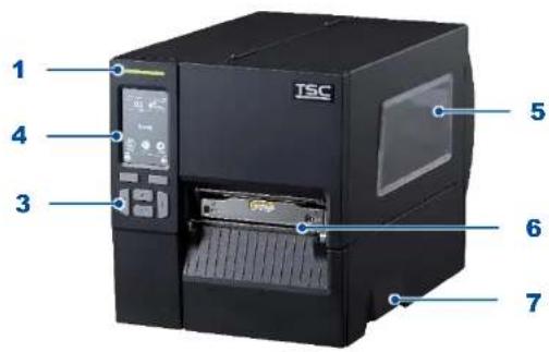 TSC MB240T - Face avant - 2