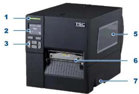 TSC MB240T - Face avant - 1