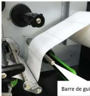 TSC MB240T - Charger les consommables pour le mode prédécollage (optionnel) - 2