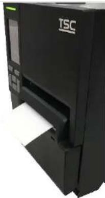 TSC MB240T - Charger les consommables en mode découpage (optionnel) - 2