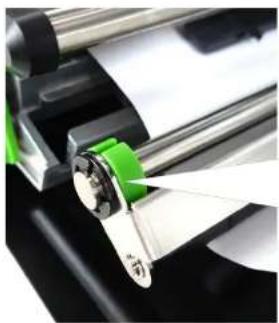 TSC MB240T - Chargement du consommable sans doublure (en option) - 5