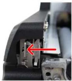 TSC MB240T - Chargement du consommable sans doublure (en option) - 3