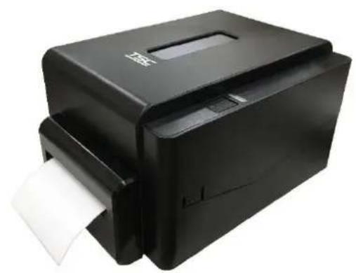 TSC TE200 - Charger le consommable en mode découpage (série te210/te310 uniquement, option revendeur) - 3