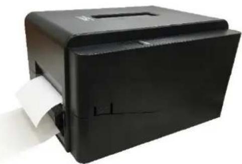 TSC TE200 - Charger le consommable en mode pré-décollement (série te210/te310 uniquely, option revendeur) - 8